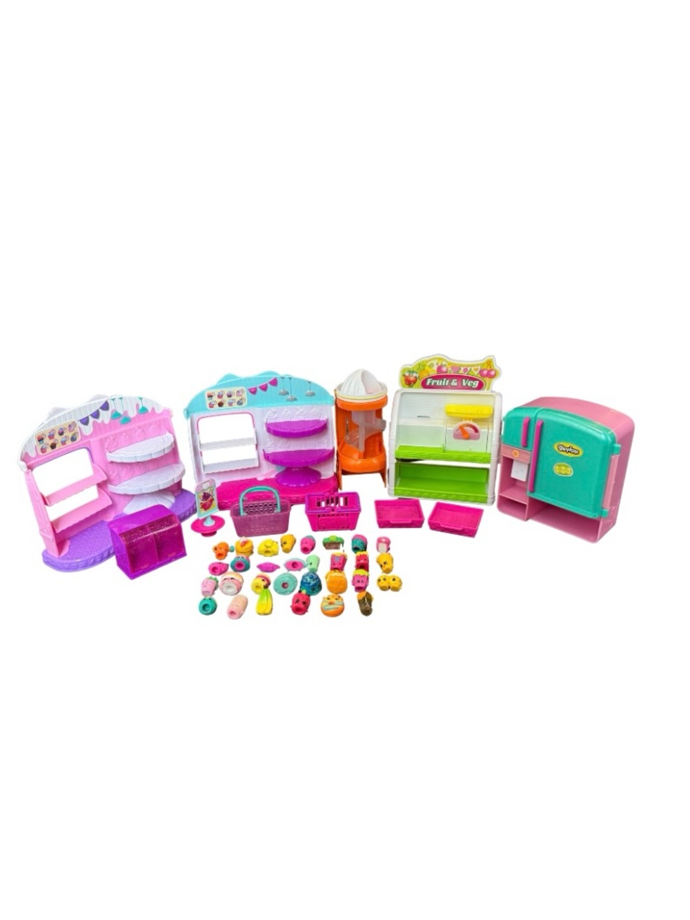 Shopkins and Playset Lot